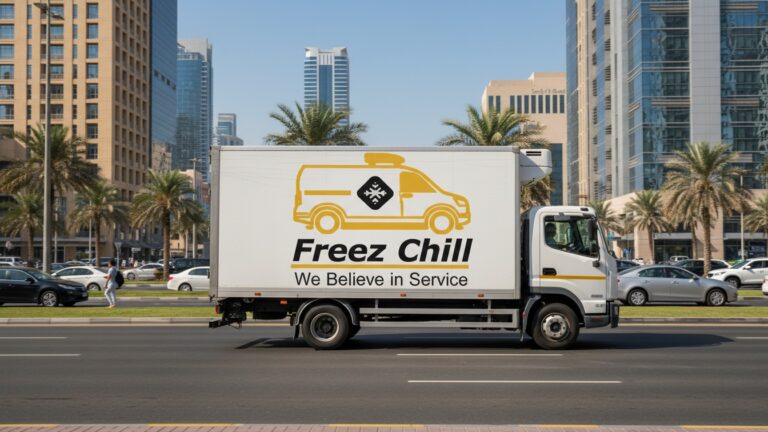 chiller van rental services Dubai