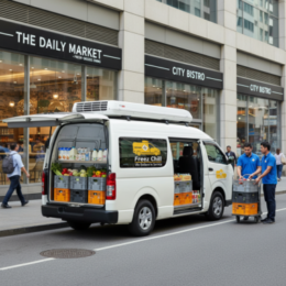 chiller van rental